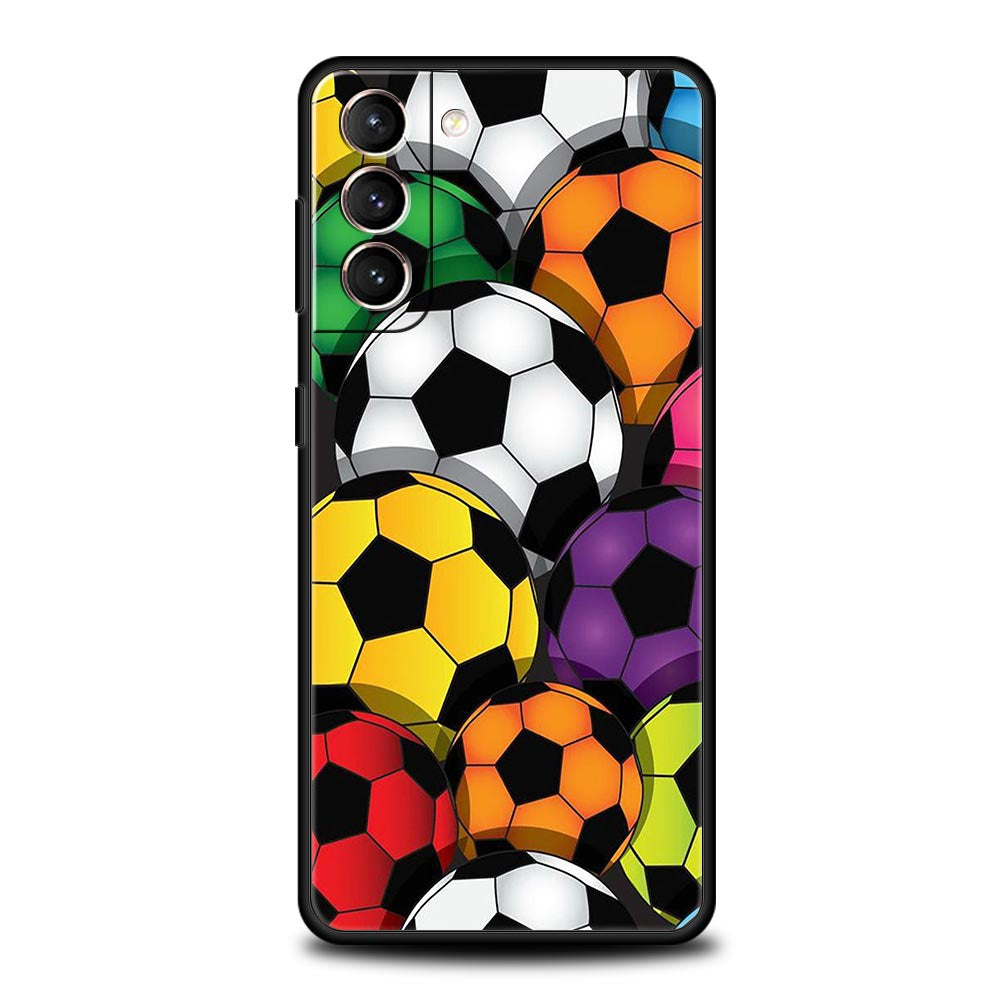 Fußball Motive Soft Hülle/Case für Samsung Galaxy S25, Note-Serie | ZITOCASES®