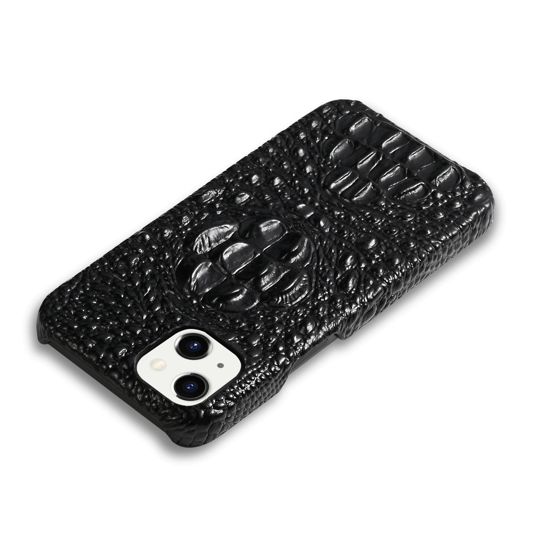 3D Krokodil-Kunstleder Hülle/Case für iPhone 16, 16 Plus, 16 Pro, 16 Pro Max, 16e, 15, 15 Plus, 15 Pro, 15 Pro Max, 14, 14 Plus, 14 Pro, 14 Pro Max, 13, 13 Pro, 13 Pro Max, 13 Mini, 12, 12 Pro, 12 Pro Max, 12 Mini, SE, 11, 11 Pro, 11 Pro Max | ZITOCASES®