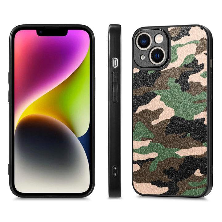 Kunstleder Camouflage/Tarnfarben Hülle/Case für iPhone 16, 16 Plus, 16 Pro, 16 Pro Max, 15, 15 Plus, 15 Pro, 15 Pro Max, 14, 14 Plus, 14 Pro, 14 Pro Max, 13, 13 Pro, 13 Pro Max, 13 Mini, 12, 12 Pro, 12 Pro Max, 12 Mini, SE, 11, 11 Pro, 11 Pro Max | ZITOCASES®