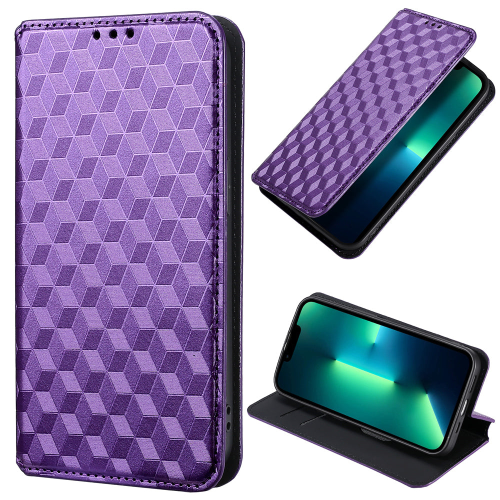 Kunstleder Geometrie-Muster Klapp Hülle/Flip Case für Samsung Galaxy S25, S24, S23-Serie | ZITOCASES®