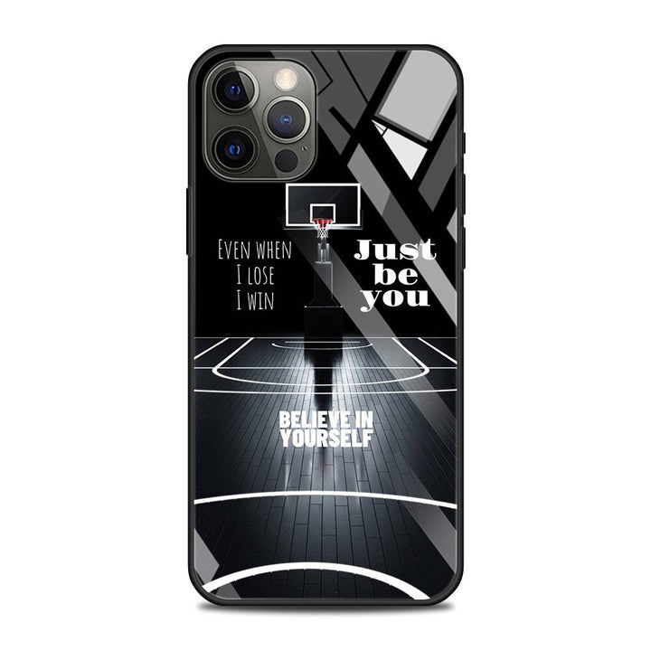 Basketball Motiv Panzerglas Hülle/Case für iPhone 12-Serie | ZITOCASES®