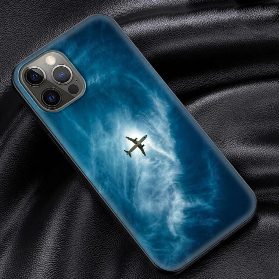 Flugzeug Motiv Soft Hülle/Case für iPhone 11-Serie | ZITOCASES®