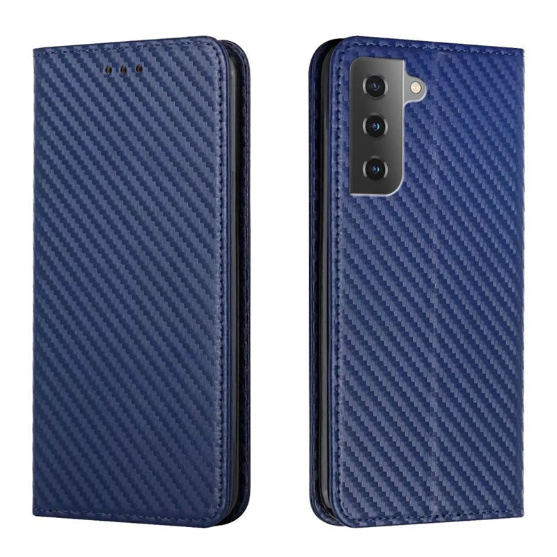 Carbon Klapp Hülle/Flip Case für Samsung Galaxy S25, S24, Note-Serie | ZITOCASES®