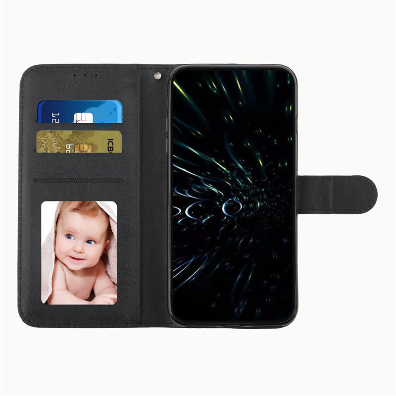 Mehrteilige/Design-Naht Kunstleder Klapp Hülle/Flip Case für Samsung Galaxy S25, S24, S23-Serie | ZITOCASES®