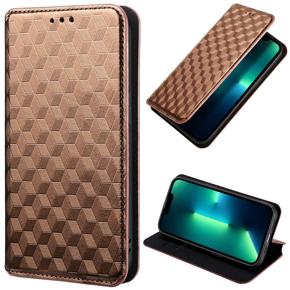 Kunstleder Geometrie-Muster Klapp Hülle/Flip Case für Samsung Galaxy S24, S23-Serie | ZITOCASES®