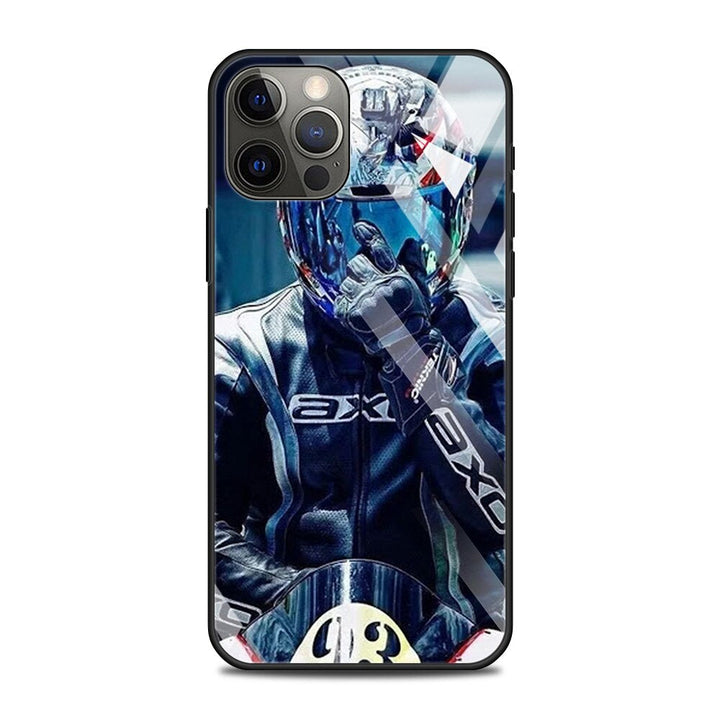 Motorrad/Motocross Panzerglas Hülle/Case für iPhone 12, 13-Serie | ZITOCASES®