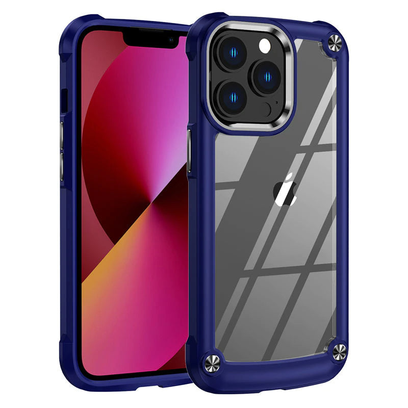 Kratzfeste Airbag Hülle/Case verschiedene Farben für iPhone 16, 15, 14-Serie | ZITOCASES®