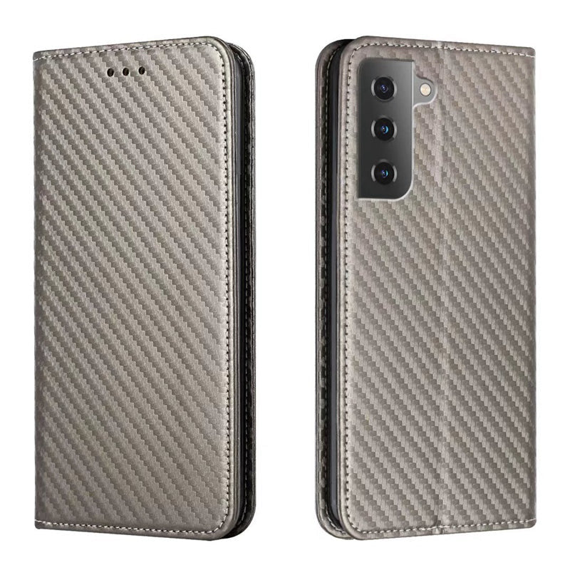 Carbon Klapp Hülle/Flip Case für Samsung Galaxy S25, S24, Note-Serie | ZITOCASES®