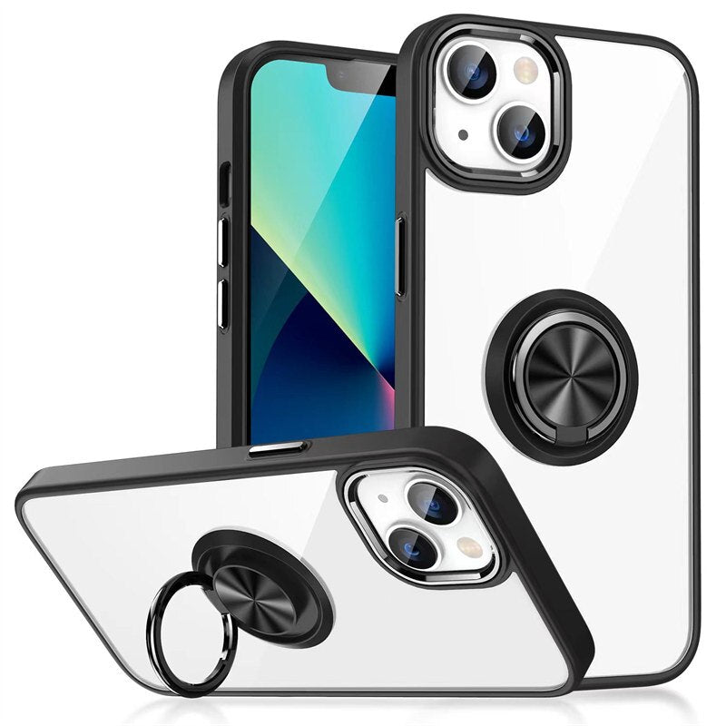 Magnetische Ring Hülle/Case für iPhone 16, 16 Plus, 16 Pro, 16 Pro Max, 16e, 15, 15 Plus, 15 Pro, 15 Pro Max, 14, 14 Plus, 14 Pro, 14 Pro Max, 13, 13 Pro, 13 Pro Max, 13 Mini, 12, 12 Pro, 12 Pro Max, 12 Mini, SE, 11, 11 Pro, 11 Pro Max | ZITOCASES®