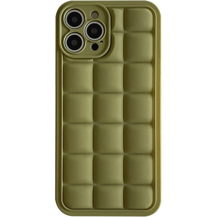 Karierte 3D Luxus Silikon Hülle/Case für iPhone 16-Serie | ZITOCASES®