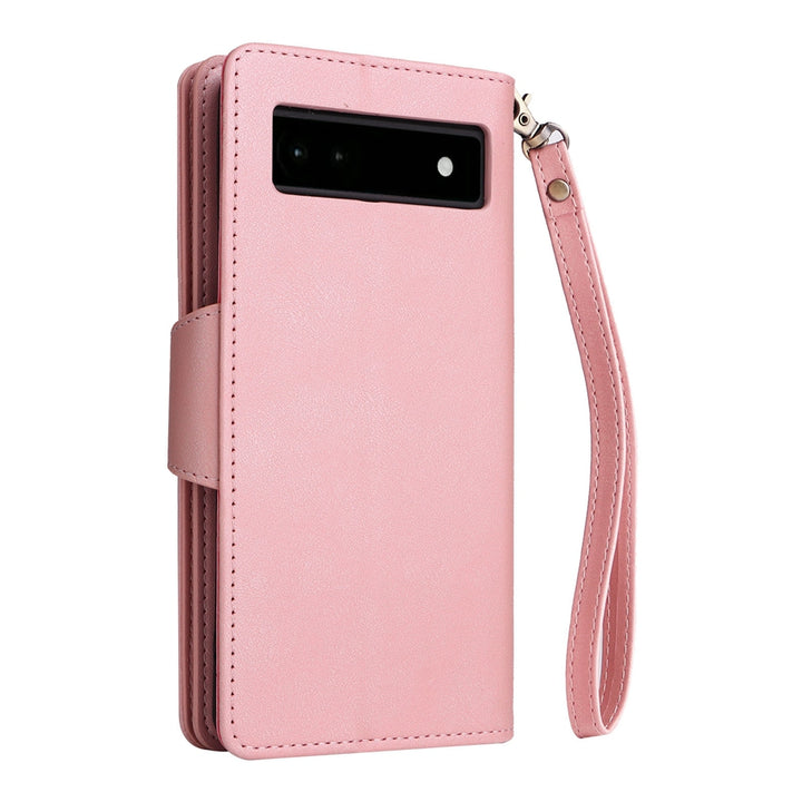 Kunstleder Brieftaschen Hülle/Case verschiedene Farben für Google Pixel 9, 9 Pro, 9 Pro XL, 8, 8 Pro, 8A, 7, 7 Pro, 7A, 6, 6 Pro, 6A, 5, 4, 4 XL, 4A, 3 XL, 3A, 3A XL | ZITOCASES®