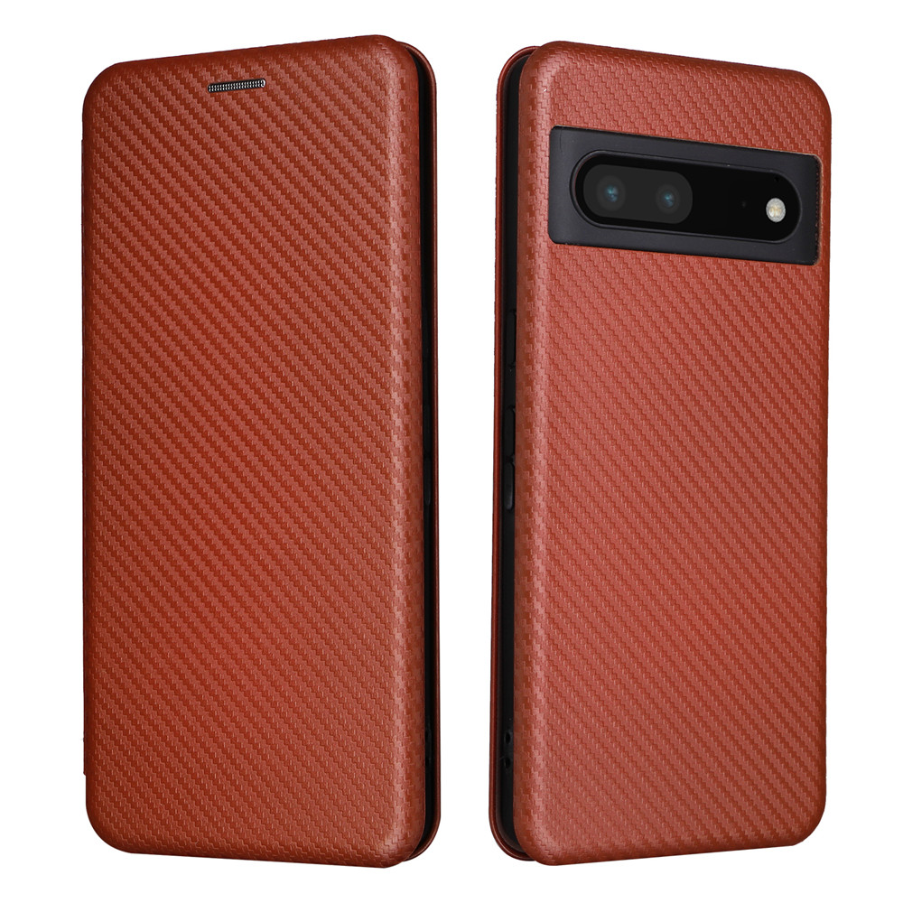 Carbon Klapp Hülle/Flip Case für Google Pixel 9, 9 Pro, 9 Pro XL, 9A, 8, 8 Pro, 8A, 7, 7 Pro, 7A, 6, 6 Pro, 6A, 5, 4, 4 XL, 4A, 3 XL, 3A, 3A XL | ZITOCASES®