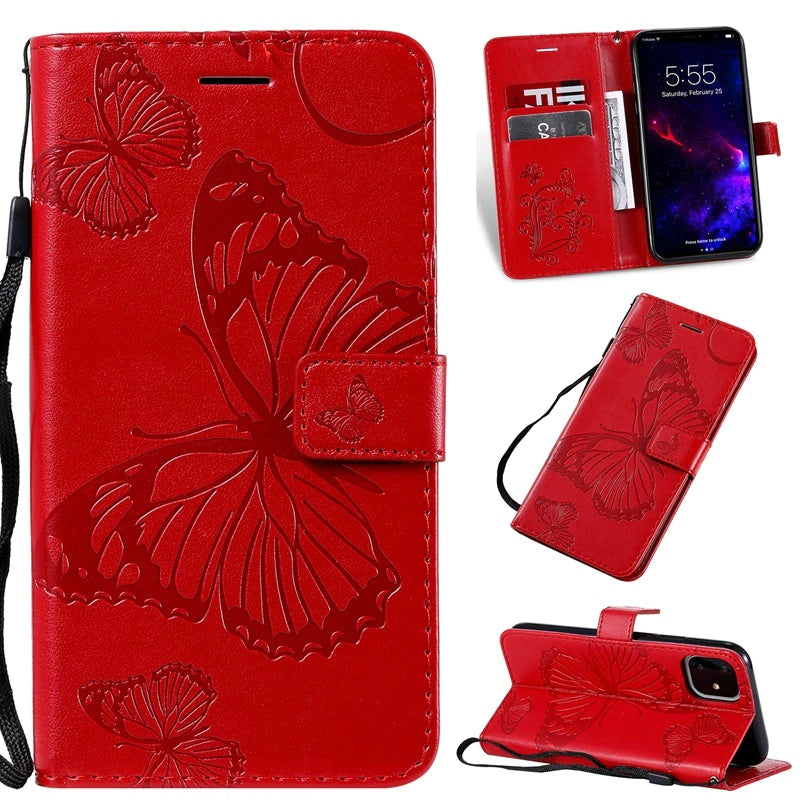 Schmetterling Motiv Kunstleder Klapp Hülle/Flip Case für iPhone 16, 16 Plus, 16 Pro, 16 Pro Max, 16e, 15, 15 Plus, 15 Pro, 15 Pro Max, 14, 14 Plus, 14 Pro, 14 Pro Max, 13, 13 Pro, 13 Pro Max, 13 Mini, 12, 12 Pro, 12 Pro Max, 12 Mini, SE, 11, 11 Pro | ZITOCASES®