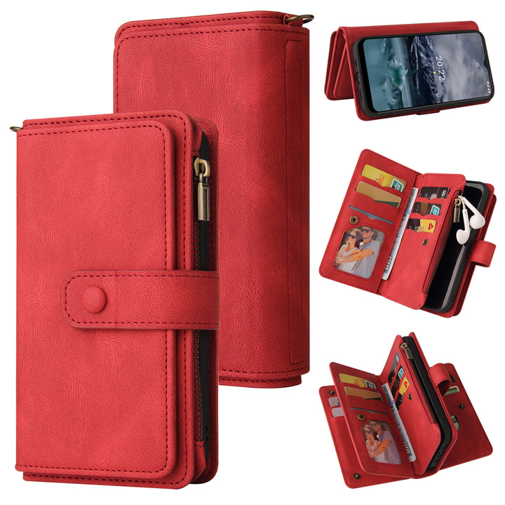 Kunstleder Klapp Hülle/Flip Case mit Kartenfach für Nokia X30, XR21, XR20, X20, X6, X5, G60, G50, G42, G22, G21, G20, G11, G10, 8.3, 8, 7.2, 7.1, 6.2, 6, 5.4 | ZITOCASES®