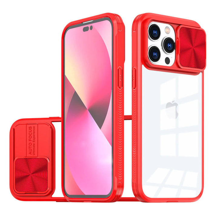 Transparente Kamera Schutz Panzerglas Hülle/Case für iPhone 16, 15, 14-Serie | ZITOCASES®