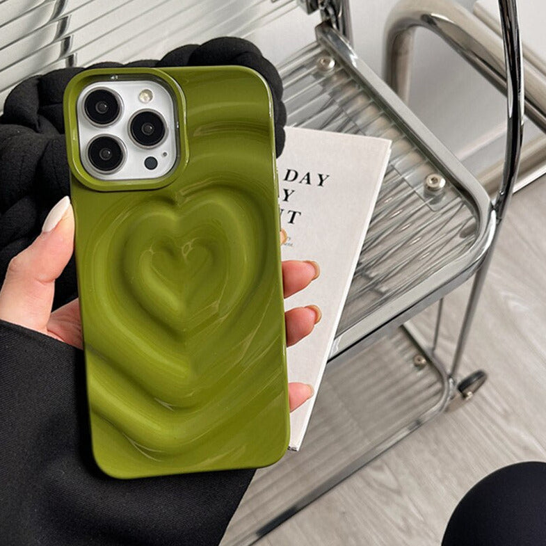 3D Herz Silikon Hülle/Case für iPhone 16, 16 Plus, 16 Pro, 16 Pro Max, 15, 15 Plus, 15 Pro, 15 Pro Max, 14, 14 Plus, 14 Pro, 14 Pro Max, 13, 13 Pro, 13 Pro Max, 13 Mini, 12, 12 Pro, 12 Pro Max, 12 Mini, SE, 11, 11 Pro, 11 Pro Max | ZITOCASES®