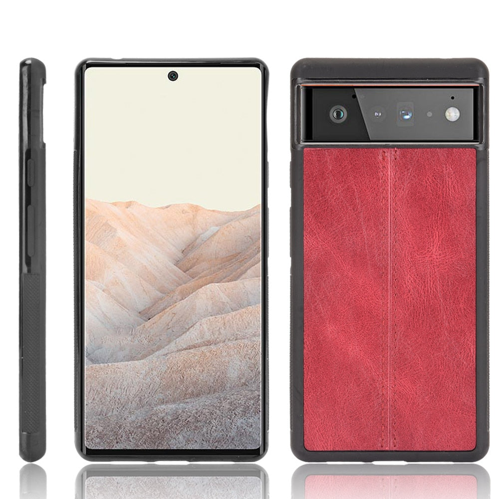 Edle Kunstleder Hülle/Case verschiedene Farben für Google Pixel 9, 9 Pro, 9 Pro XL, 9A, 8, 8 Pro, 8A, 7, 7 Pro, 7A, 6, 6 Pro, 6A, 5, 4, 4 XL, 4A, 3 XL, 3A, 3A XL | ZITOCASES®