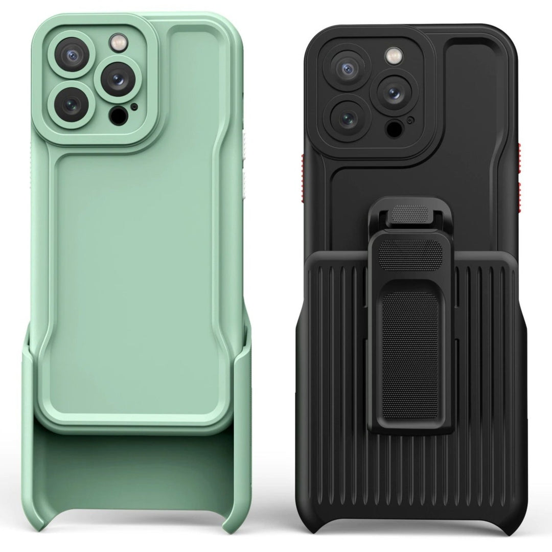 Zweiteilige Outdoor Hülle/Case inkl. Clip/Auflage für iPhone 16, 16 Plus, 16 Pro, 16 Pro Max, 16e, 15, 15 Plus, 15 Pro, 15 Pro Max, 14, 14 Plus, 14 Pro, 14 Pro Max, 13, 13 Pro, 13 Pro Max, 13 Mini, 12, 12 Pro, 12 Pro Max, 12 Mini, SE, 11, 11 Pro | ZITOCASES®