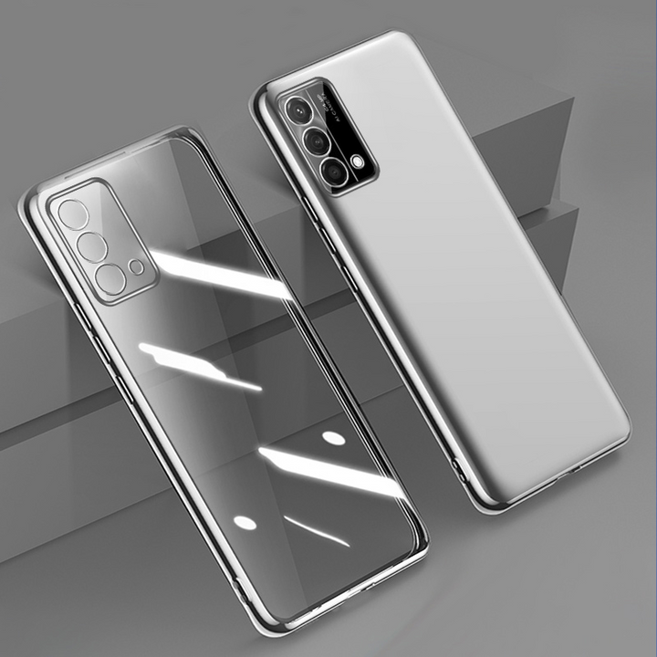 Transparent/Chrom Soft Hülle/Case verschiedene Farben für Realme GT, Narzo, X-Serie | ZITOCASES®