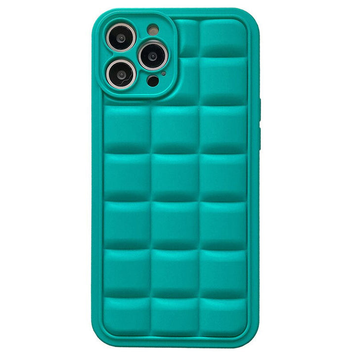 Karierte 3D Luxus Silikon Hülle/Case für iPhone 12, 13-Serie | ZITOCASES®