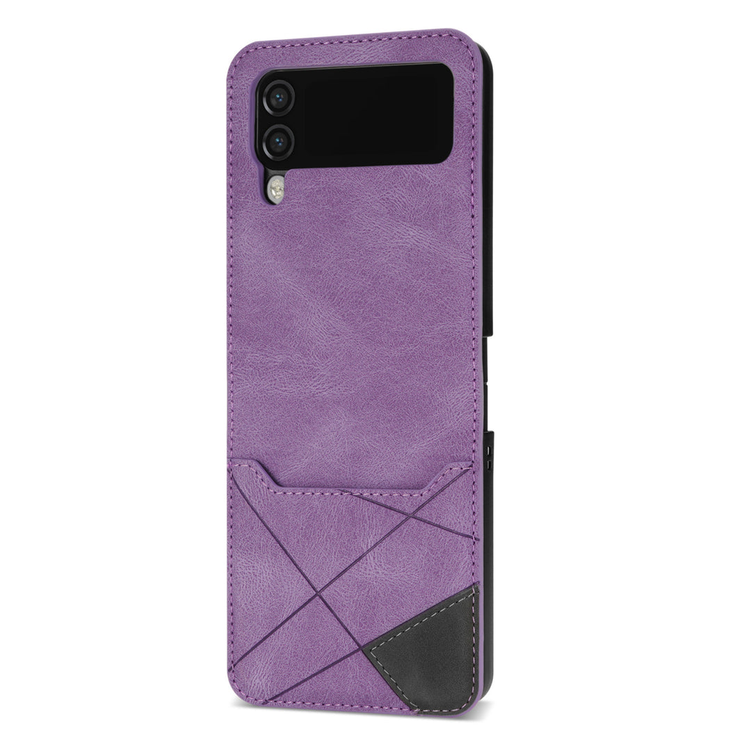 Kunstleder/Kartenfach Hülle/Case für Samsung Galaxy Z Flip 6, 5, 4, 3 | ZITOCASES®