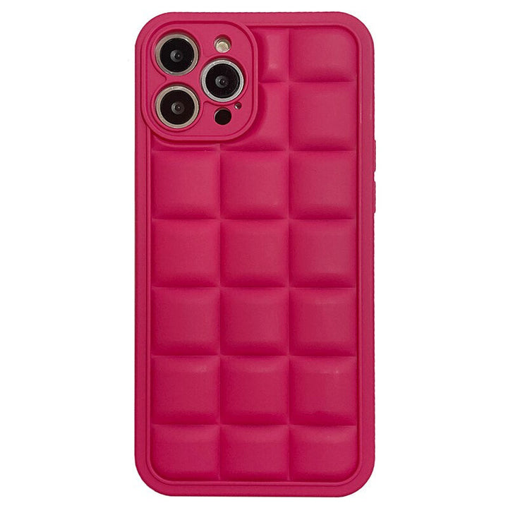 Karierte 3D Luxus Silikon Hülle/Case für iPhone 12, 13-Serie | ZITOCASES®