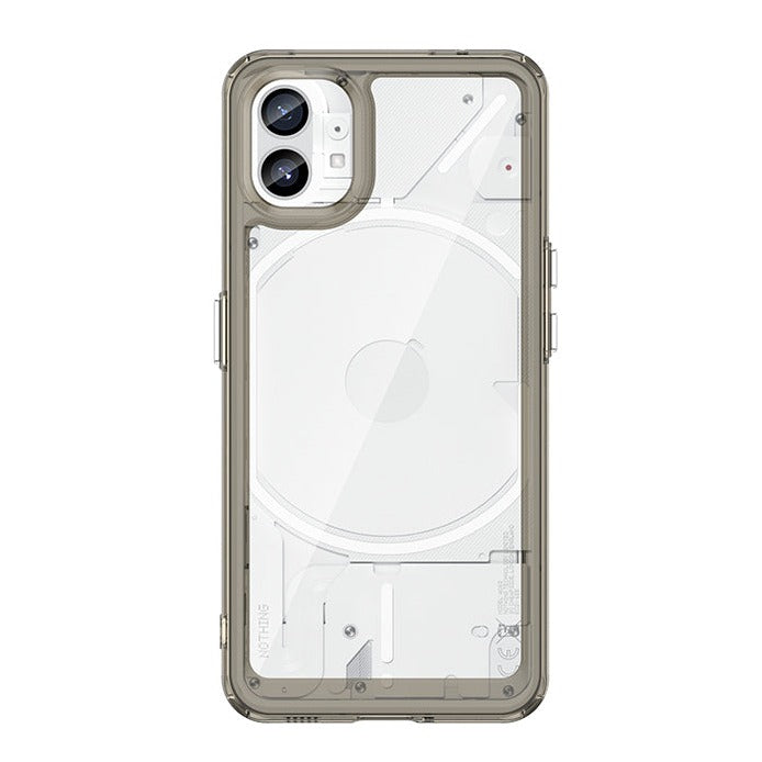 Transparente Silikon/Plastik Hülle/Case mit buntem Rahmen für Nothing Phone (3a), (3a) Pro, (2), (2a), (2a) Plus, (1), CMF Phone 1 | ZITOCASES®