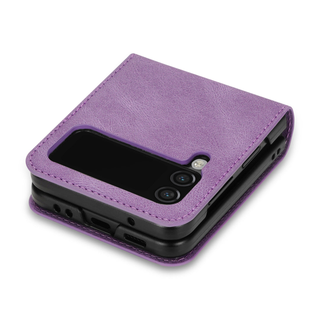 Kunstleder/Kartenfach Hülle/Case für Samsung Galaxy Z Flip 6, 5, 4, 3 | ZITOCASES®