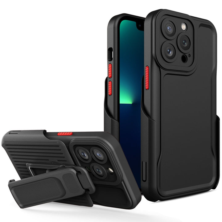 Zweiteilige Outdoor Hülle/Case inkl. Clip/Auflage für iPhone 16-Serie | ZITOCASES®