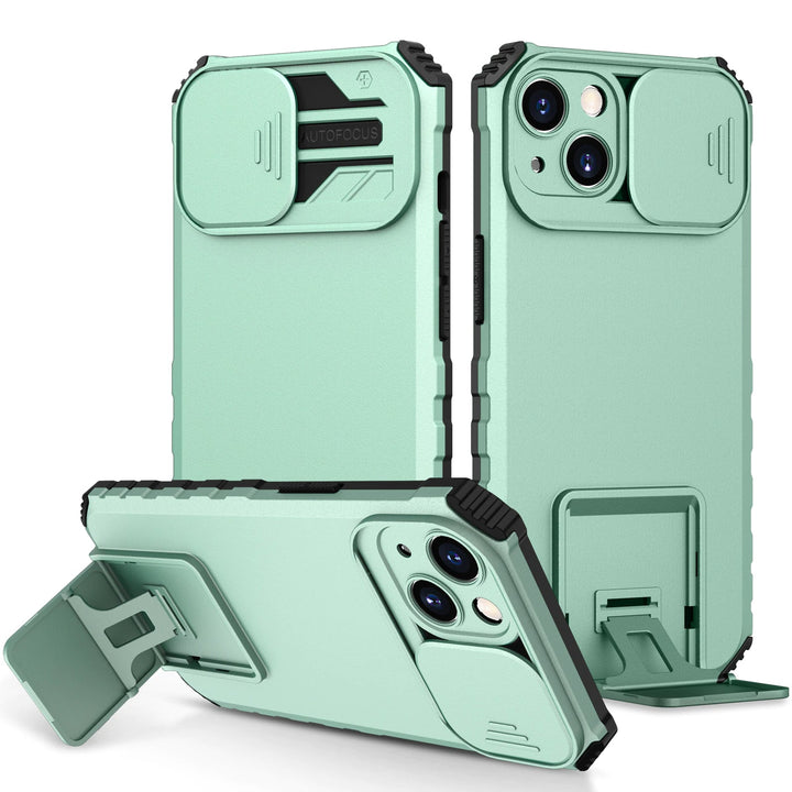 Kamera Schutz Outdoor Hülle/Case inkl. Ständer/Auflage für iPhone 16, 15, 14-Serie | ZITOCASES®