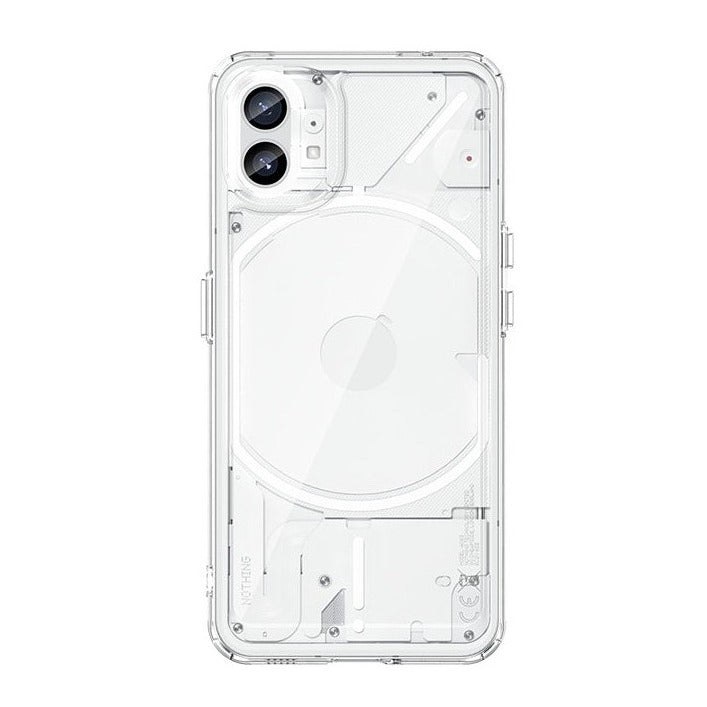 Transparente Silikon/Plastik Hülle/Case mit buntem Rahmen für Nothing Phone (3a), (3a) Pro, (2), (2a), (2a) Plus, (1), CMF Phone 1 | ZITOCASES®