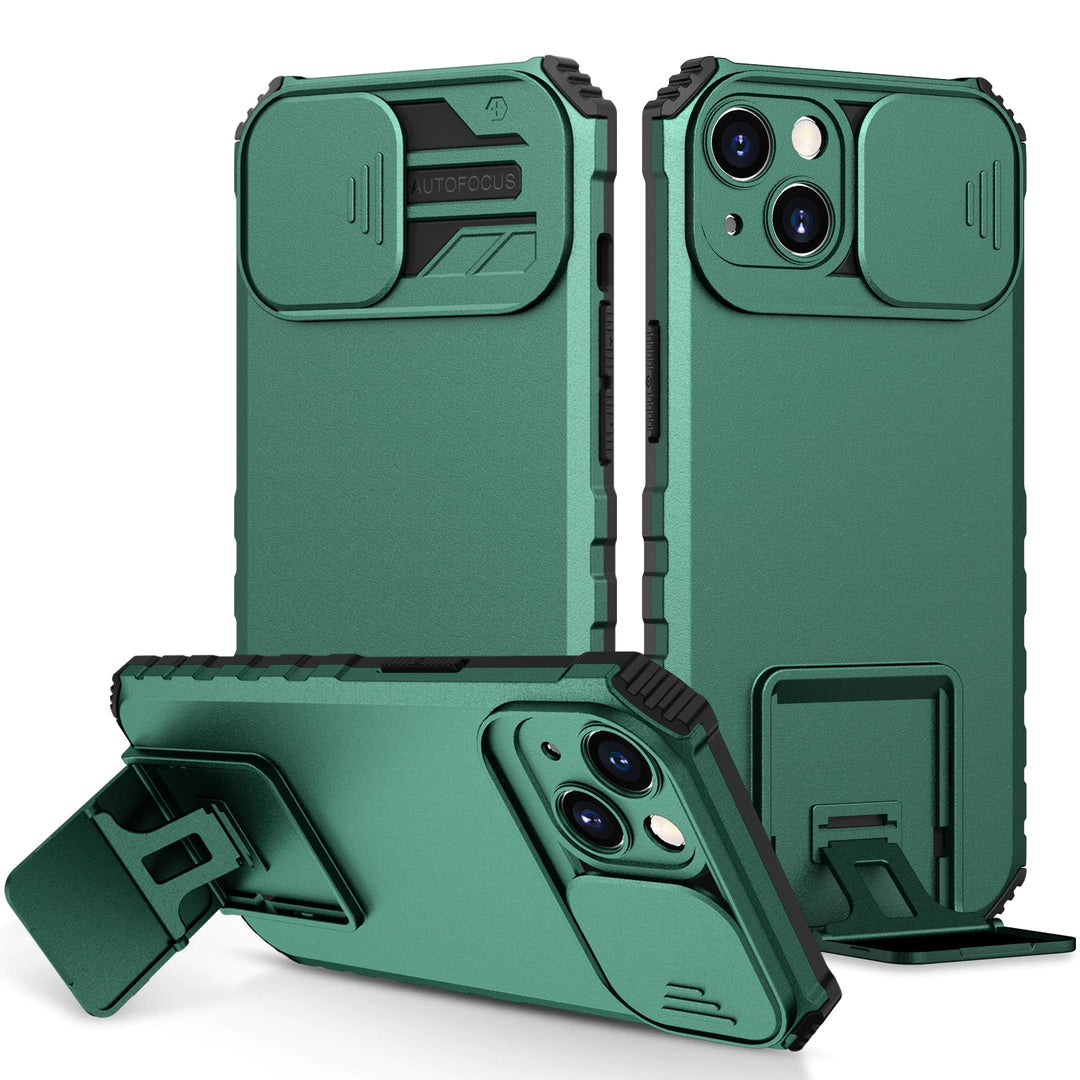 Kamera Schutz Outdoor Hülle/Case inkl. Ständer/Auflage für iPhone 16, 15, 14-Serie | ZITOCASES®