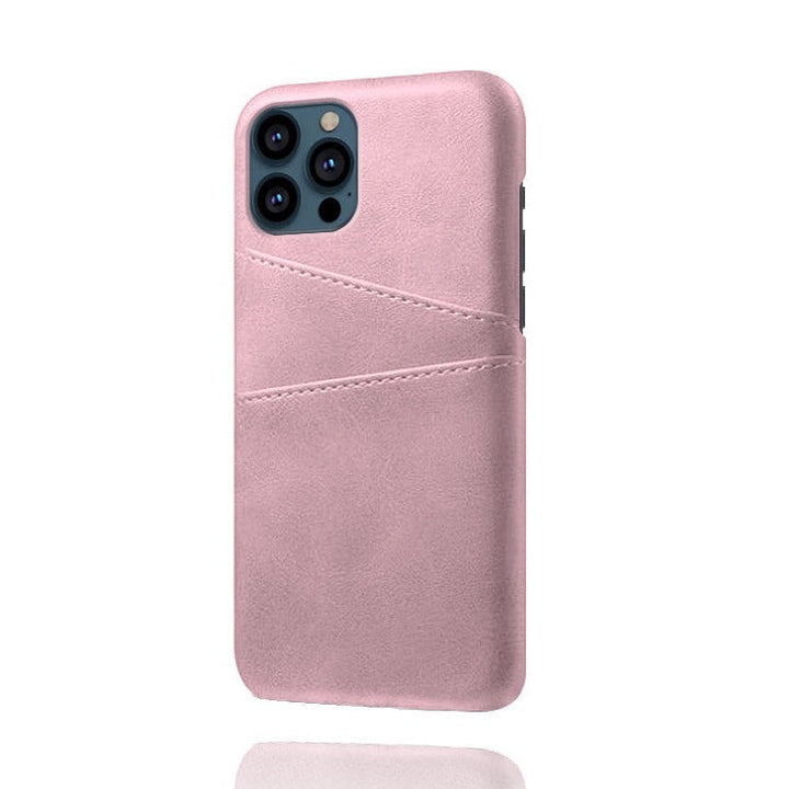 Kunstleder Optik Hülle/Case mit Kartenfach für iPhone 13, 14, 15, 16-Serie | ZITOCASES®