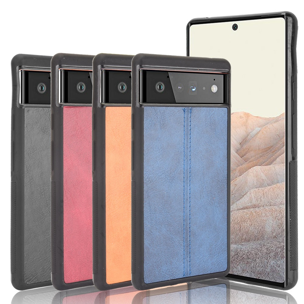 Edle Kunstleder Hülle/Case verschiedene Farben für Google Pixel 9, 9 Pro, 9 Pro XL, 9A, 8, 8 Pro, 8A, 7, 7 Pro, 7A, 6, 6 Pro, 6A, 5, 4, 4 XL, 4A, 3 XL, 3A, 3A XL | ZITOCASES®