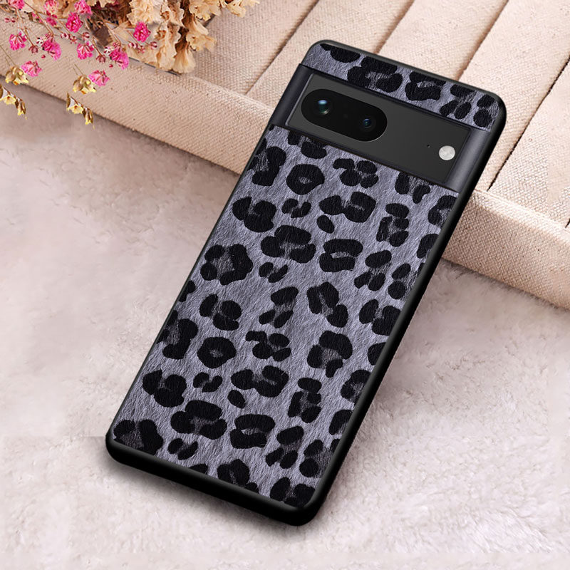 Weiche Stoff/Kunstfell Tierfell/Leopard Hülle/Case für Google Pixel 9, 9 Pro, 9 Pro XL, 8, 8 Pro, 8A, 7, 7 Pro, 7A, 6, 6 Pro, 6A, 5, 4, 4 XL, 4A, 3 XL, 3A, 3A XL | ZITOCASES®