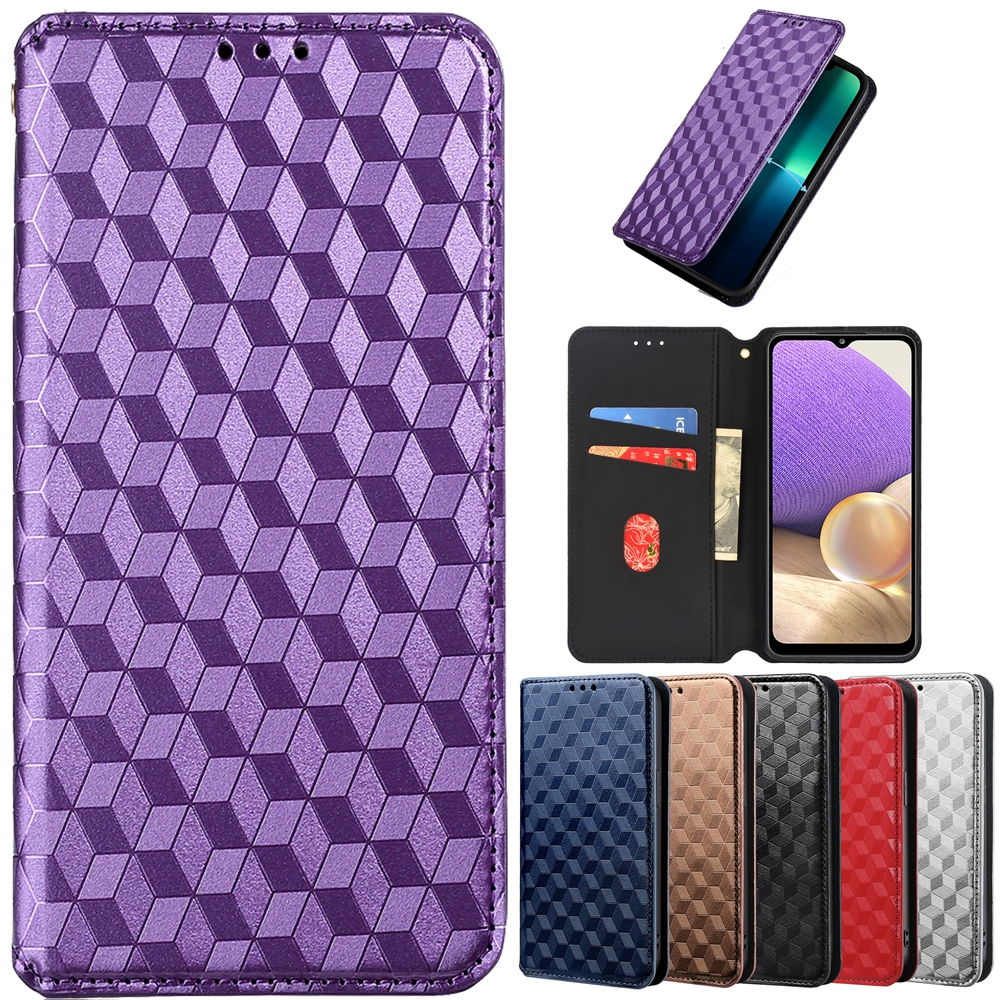 Kunstleder Geometrie-Muster Klapp Hülle/Flip Case für Nokia X-Serie | ZITOCASES®