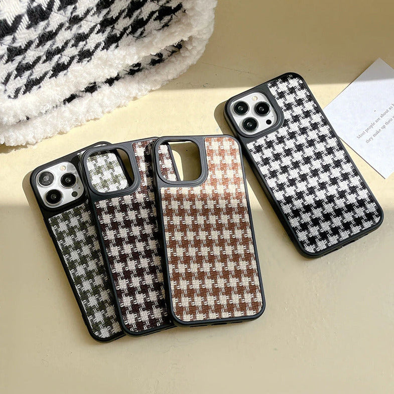 Karierte Stoff/Vintage Soft Hülle/Case für iPhone 16-Serie | ZITOCASES®