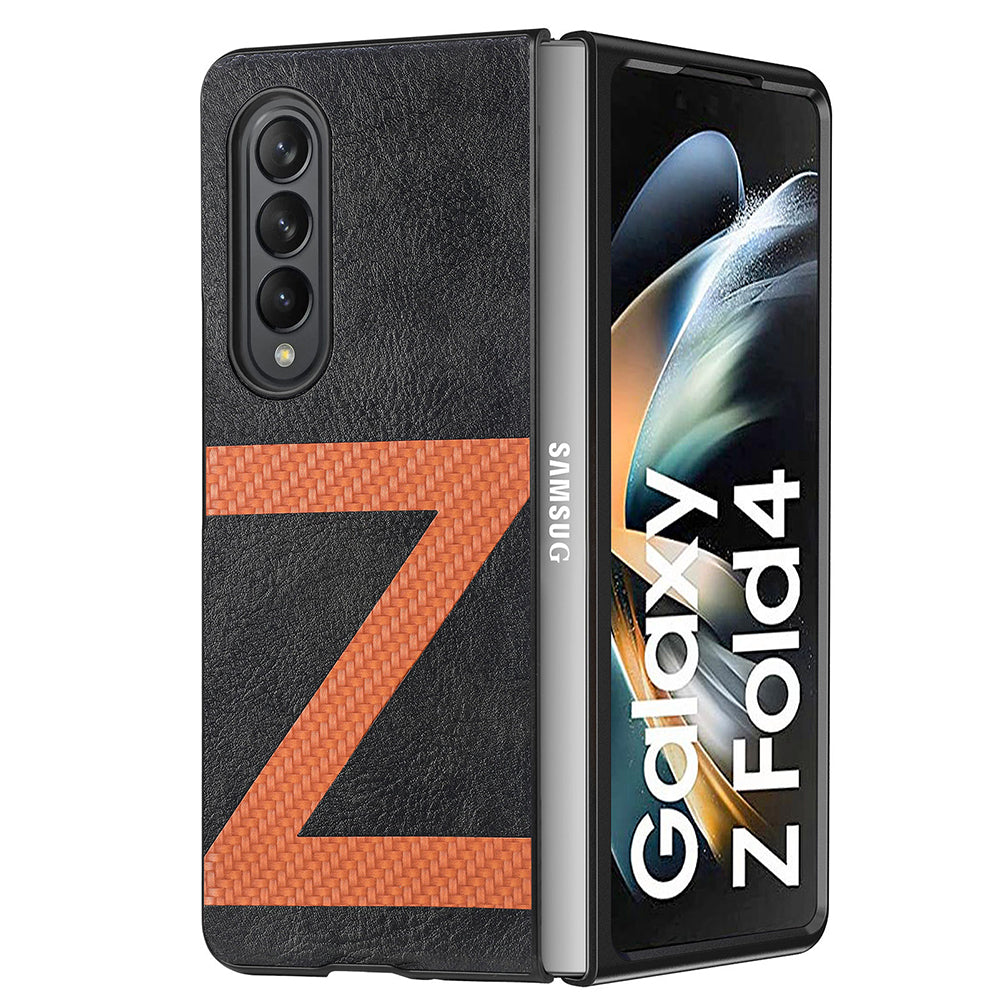 Elegante Kunstleder Z-Motiv Hülle/Case für Samsung Galaxy Z Fold 6, 5, 4, 3, 2 | ZITOCASES®