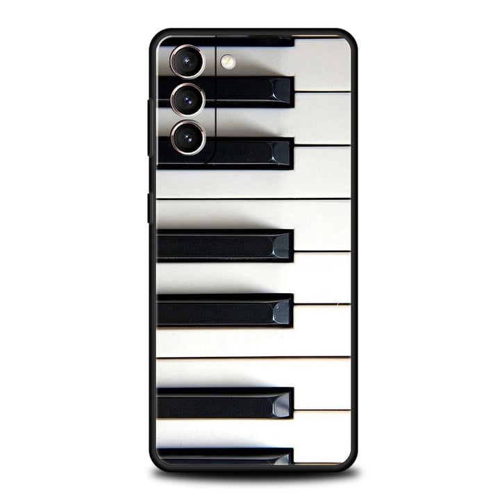 Musik/Instrumente Motive Soft Hülle/Case für Samsung Galaxy S24, S24 Plus, S24 Ultra, S24 FE, S23 FE, S23, S23 Plus, S23 Ultra, S22, S22 Plus, S22 Ultra, S21 FE, S21, S21 Plus, S21 Ultra, S20, S20 Plus, S20 Ultra, S20 FE, S10, Note 20 | ZITOCASES®