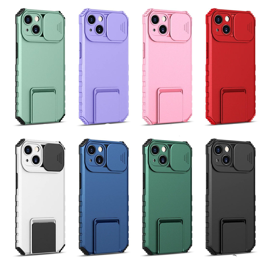 Kamera Schutz Outdoor Hülle/Case inkl. Ständer/Auflage für iPhone 16, 15, 14-Serie | ZITOCASES®