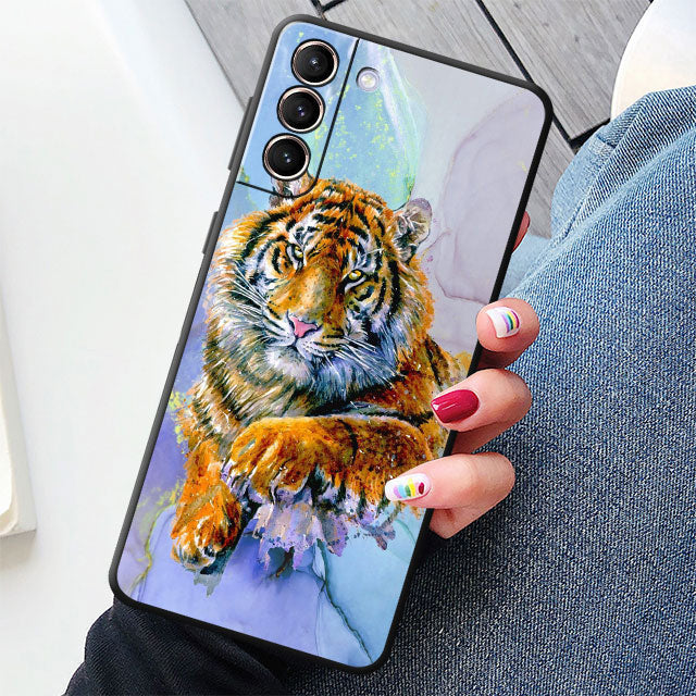 Tiger/Löwe Motive Soft Hülle/Case für Samsung Galaxy Note-Serie | ZITOCASES®