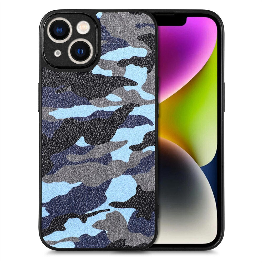 Kunstleder Camouflage/Tarnfarben Hülle/Case für iPhone 16, 16 Plus, 16 Pro, 16 Pro Max, 15, 15 Plus, 15 Pro, 15 Pro Max, 14, 14 Plus, 14 Pro, 14 Pro Max, 13, 13 Pro, 13 Pro Max, 13 Mini, 12, 12 Pro, 12 Pro Max, 12 Mini, SE, 11, 11 Pro, 11 Pro Max | ZITOCASES®