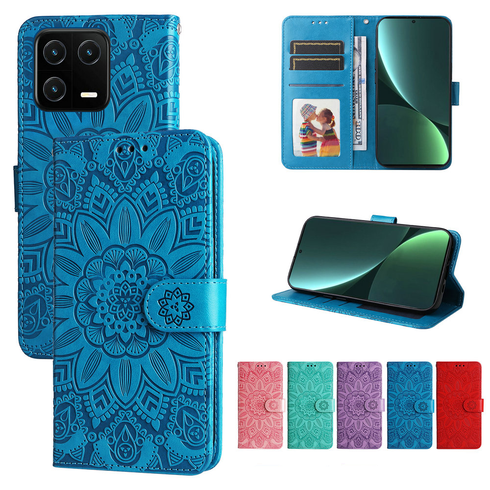 Mandala-Blumen Kunstleder Klapp Hülle/Flip Case für Xiaomi Poco-Serie | ZITOCASES®