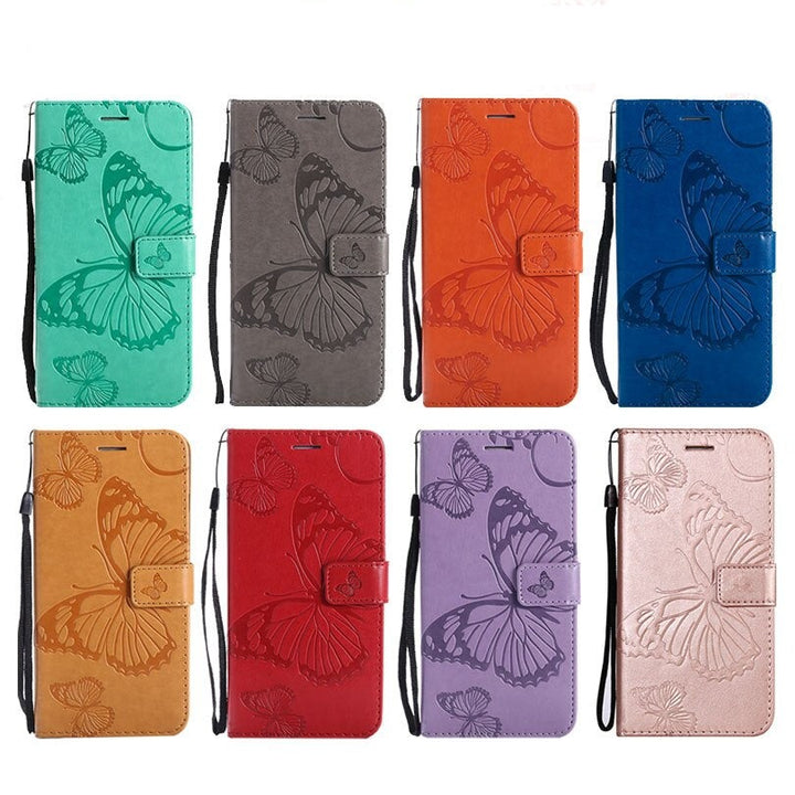 Schmetterling Motiv Kunstleder Klapp Hülle/Flip Case für iPhone 12, 13, 14-Serie | ZITOCASES®