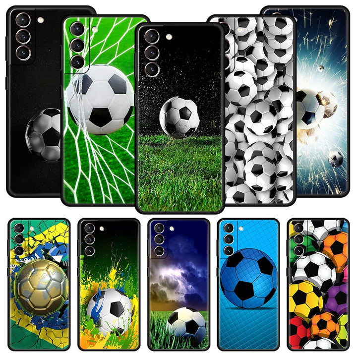 Fußball Motive Soft Hülle/Case für Samsung Galaxy S23, S22, S21-Serie | ZITOCASES®