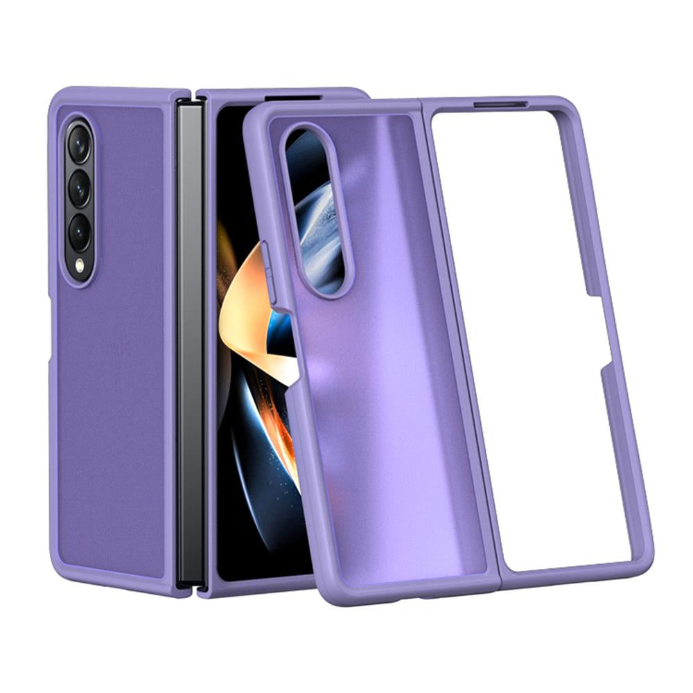 Matte Transparente Plastik Hülle/Case für Samsung Galaxy Z Fold 6, 5, 4, 3, 2 | ZITOCASES®