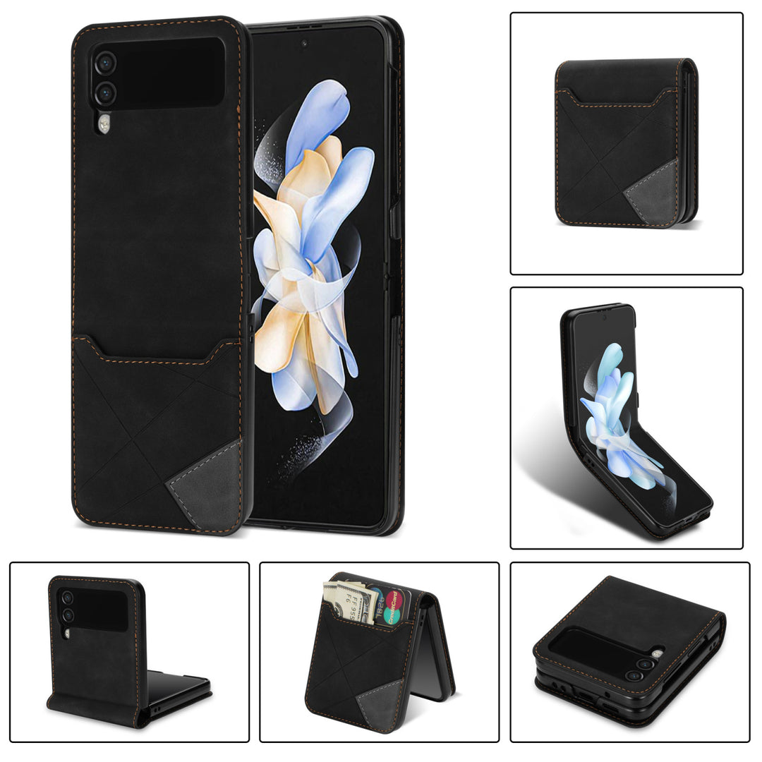 Kunstleder/Kartenfach Hülle/Case für Samsung Galaxy Z Flip 6, 5, 4, 3 | ZITOCASES®