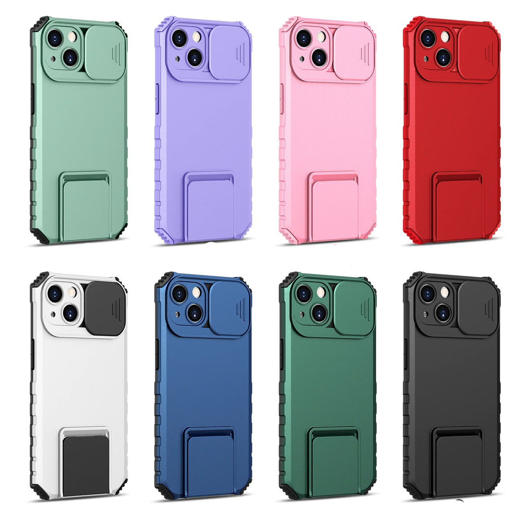 Kamera Schutz Outdoor Hülle/Case inkl. Ständer/Auflage für iPhone 16, 16 Plus, 16 Pro, 16 Pro Max, 15, 15 Plus, 15 Pro, 15 Pro Max, 14, 14 Plus, 14 Pro, 14 Pro Max, 13, 13 Pro, 13 Pro Max, 13 Mini, 12, 12 Pro, 12 Pro Max, 12 Mini, SE, 11, 11 Pro | ZITOCASES®