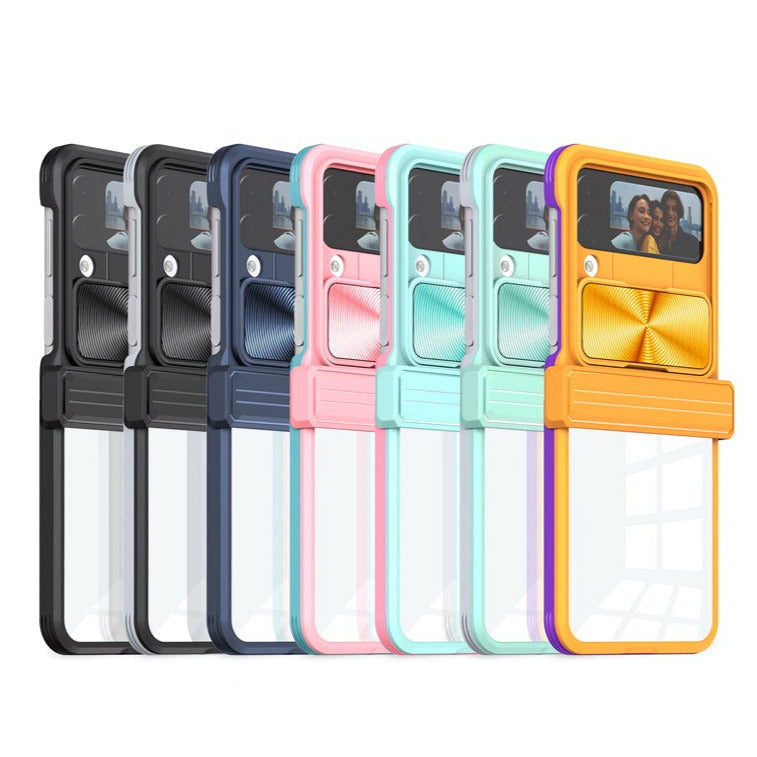 Transparente Kamera Schutz Panzerglas Hülle/Case für Samsung Galaxy Z Flip 6, 5, 4, 3 | ZITOCASES®