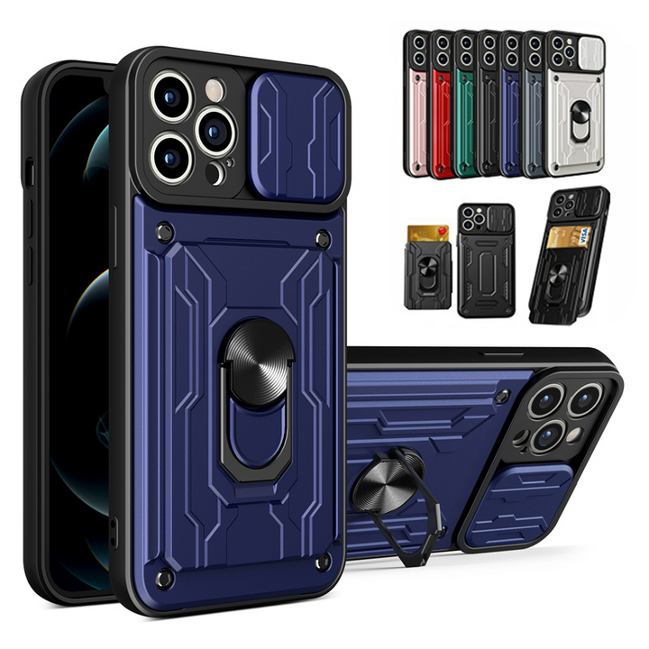 Kamera Schutz Outdoor/Magnet Hülle/Case mit Kartenfach für iPhone 16-Serie | ZITOCASES®